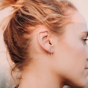 Sterling Silver Arch Earrings Mix & Match Set of 3